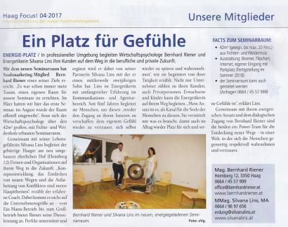 Artikel im Haag Focus